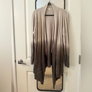 EUC Barefoot Dreams Bamboo Chic Lite Calypso Wrap Cardigan